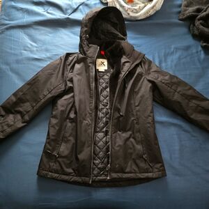 zeroxposur womens lillian soft shell winter coat